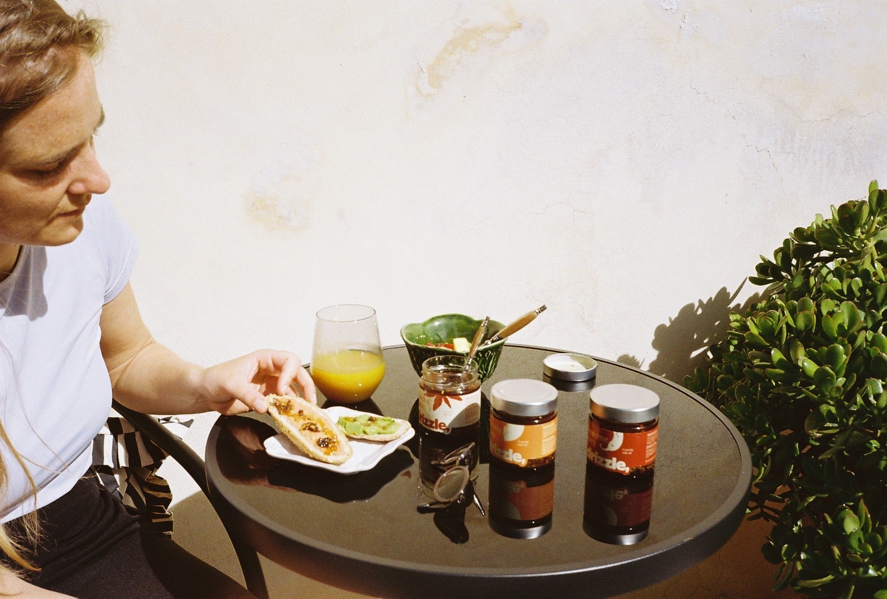 Pan con tomate met Drizzle