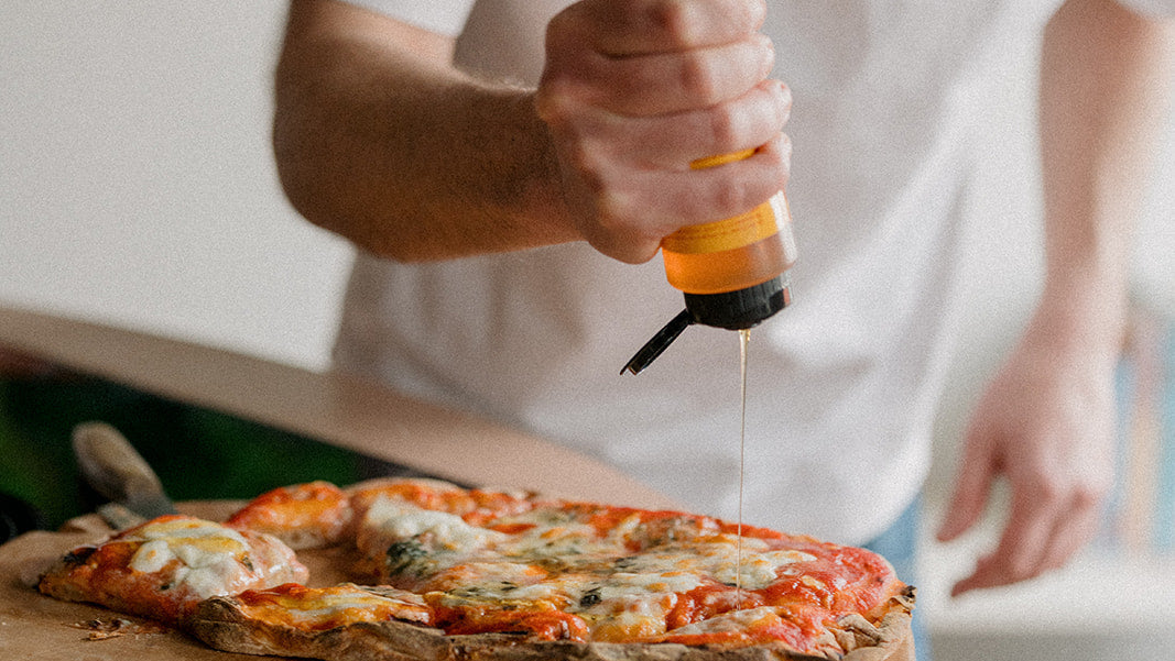 Pizza met Hot Honey